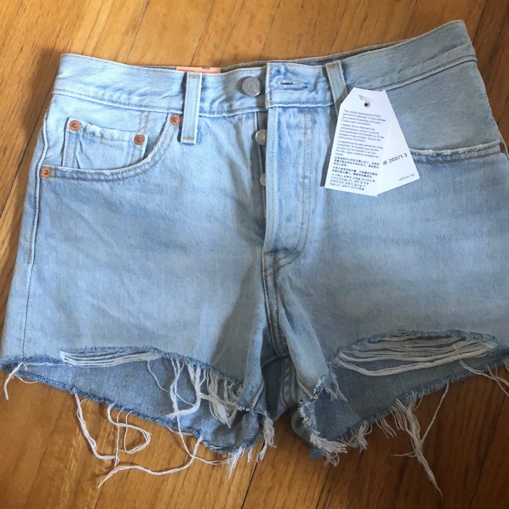 501 Levi’s cut off shirts NWT